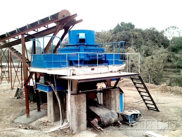 制砂機(jī)生產(chǎn)線客戶現(xiàn)場