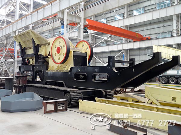 移動(dòng)式混凝土石子破碎機(jī)