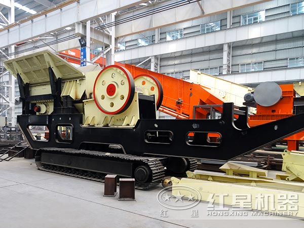 履帶移動(dòng)式破碎機(jī)