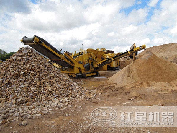 移動破碎站破碎效果