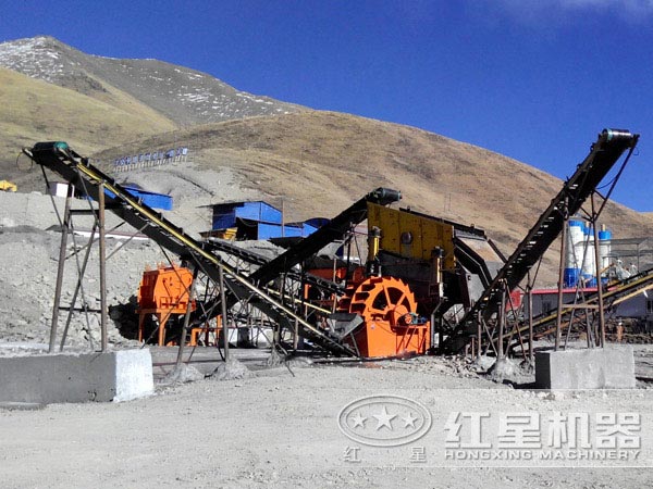 洗砂機(jī)生產(chǎn)現(xiàn)場