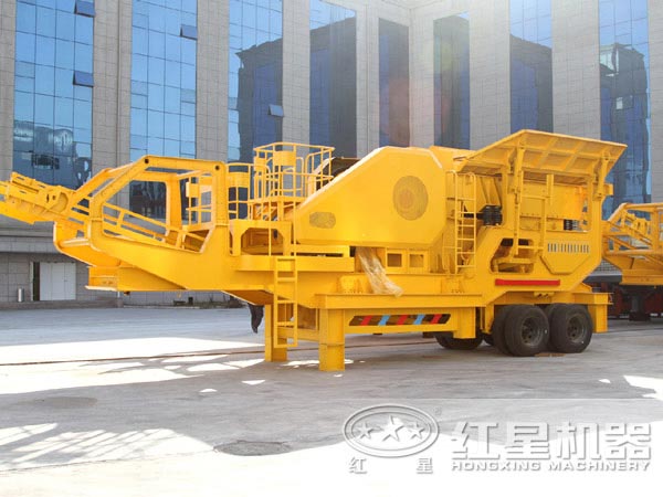 流動式車載石子破碎機(jī)