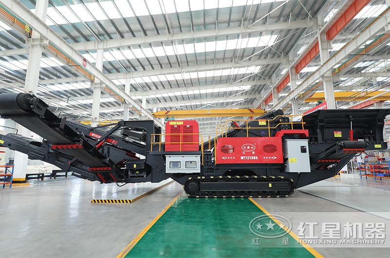 紅星·履帶式移動(dòng)破碎篩分站