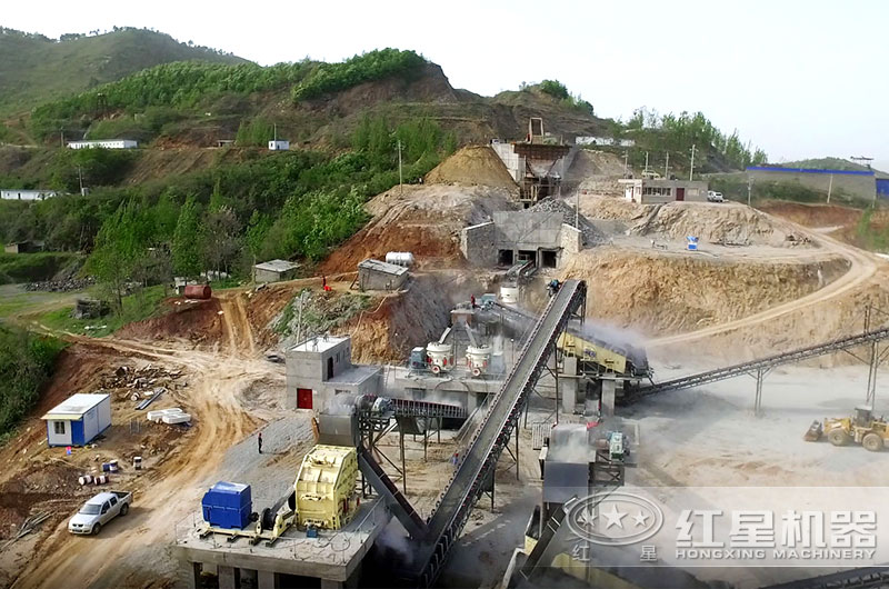 河南一石料廠碎石生產(chǎn)線客戶現(xiàn)場(chǎng)實(shí)拍