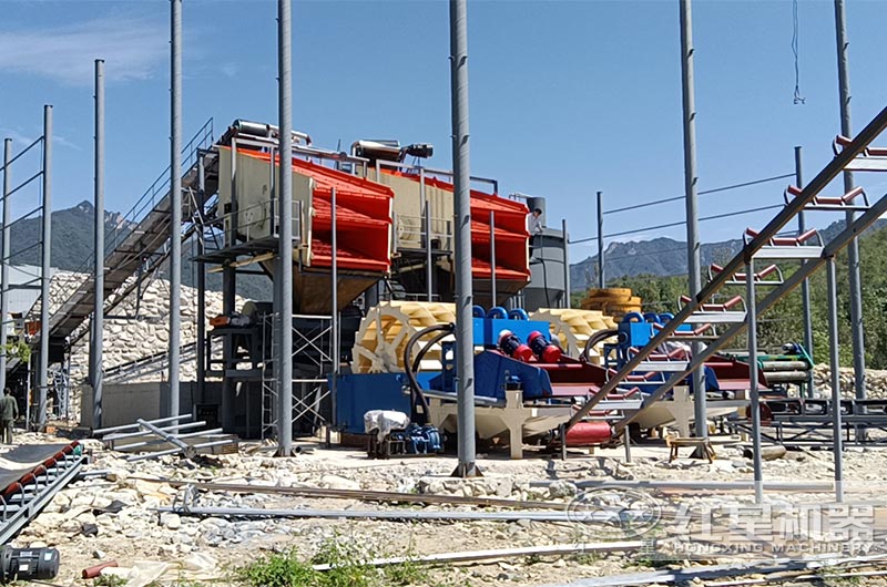 山西大同日產3000噸洗砂生產線