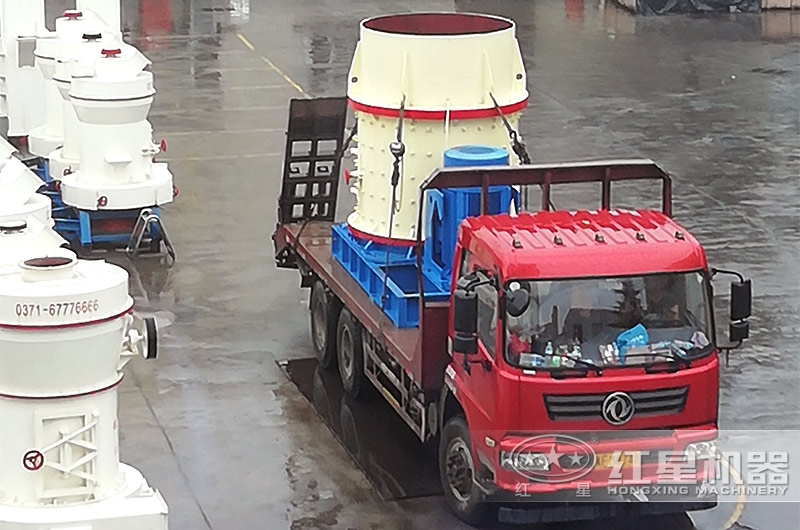 立式復(fù)合制砂機發(fā)貨