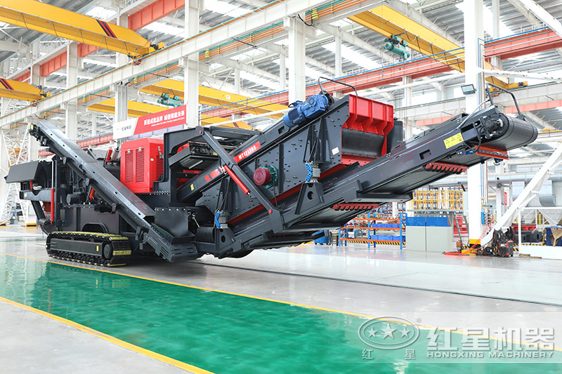 履帶移動(dòng)制砂機(jī)