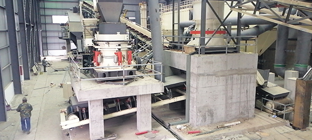 時產400噸破碎生產線