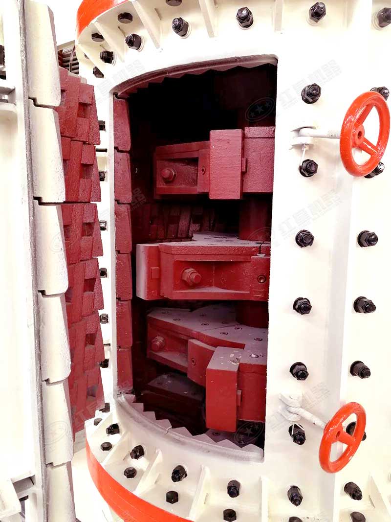 立式復(fù)合制砂機內(nèi)部結(jié)構(gòu)實拍