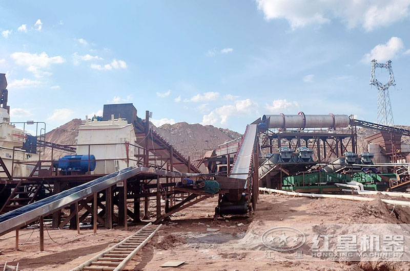 石灰石破碎生產(chǎn)線客戶現(xiàn)場(chǎng)