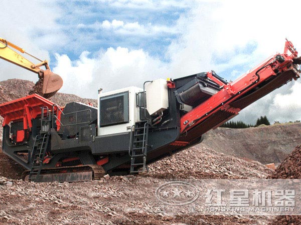 移動式建筑垃圾破碎生產(chǎn)線