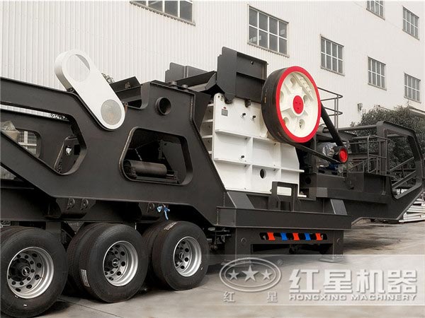 可移動細碎顎式破碎機