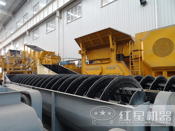 洗砂機生產(chǎn)車間