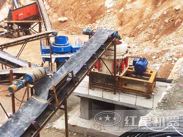 風(fēng)化砂生產(chǎn)線客戶(hù)現(xiàn)場(chǎng)二