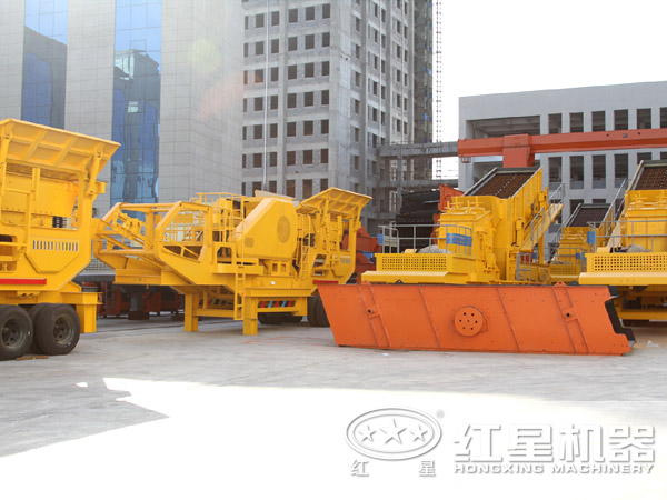 時(shí)產(chǎn)100噸左右卵石移動(dòng)沙石機(jī)型號