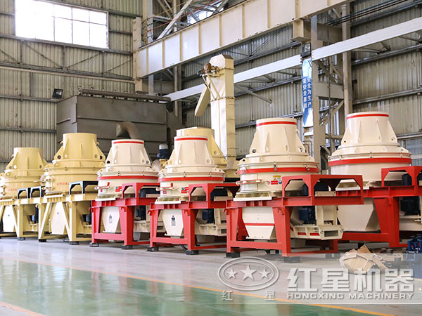 制砂機生產(chǎn)車間