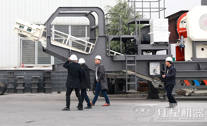 浙江臺(tái)州用戶(hù)來(lái)紅星參觀考察