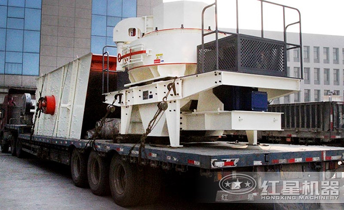 發(fā)往江蘇連云港的制砂設備
