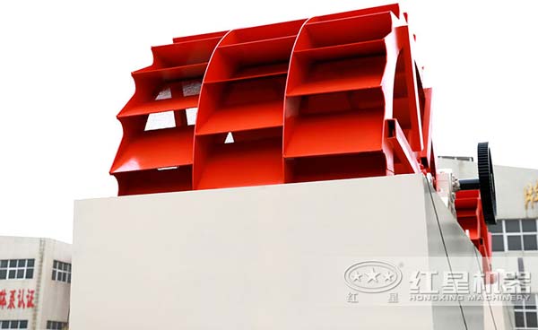 三輪洗砂機設(shè)備展示