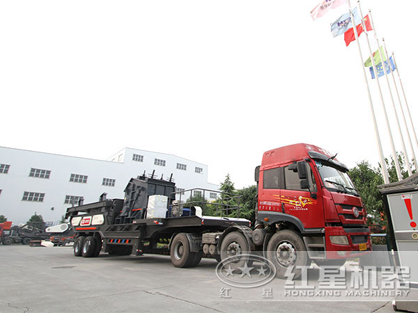 智能化操作，性能先進(jìn)的移動(dòng)破碎機(jī)