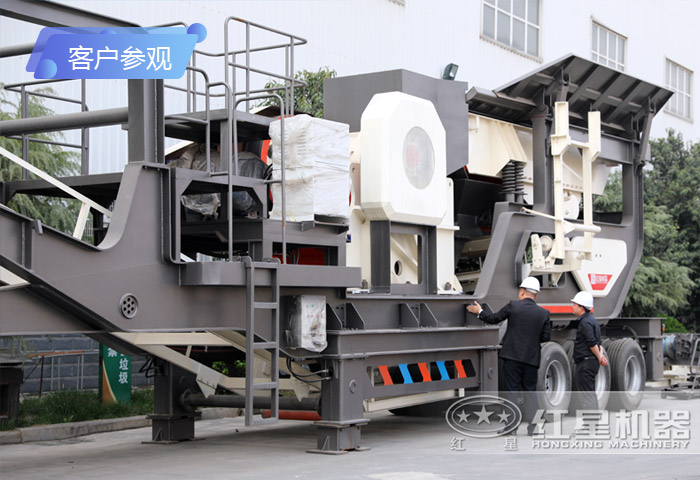 用戶來廠參觀試機(jī)