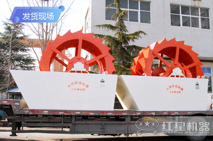 中小型撈砂機發(fā)往用戶現(xiàn)場