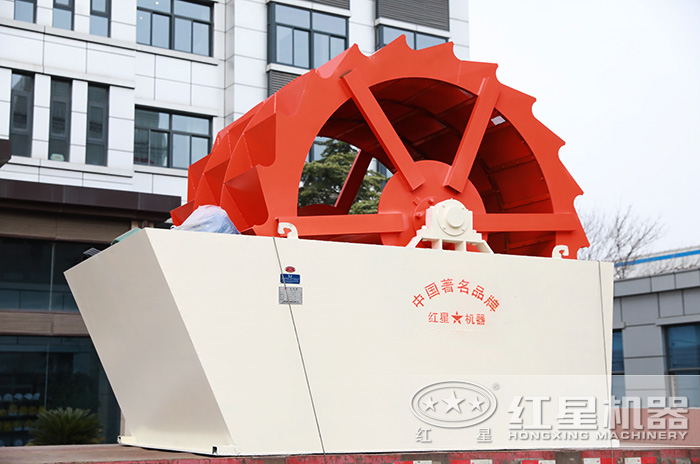 大型洗砂機設(shè)備展示