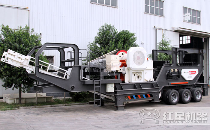 輪胎式移動(dòng)破碎站設(shè)備