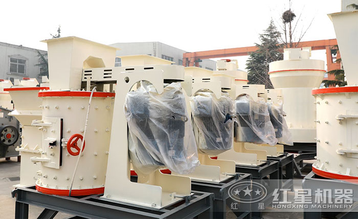 紅星立式復(fù)合式破碎機廠區(qū)圖