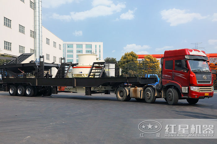 移動制砂機發(fā)貨現(xiàn)場