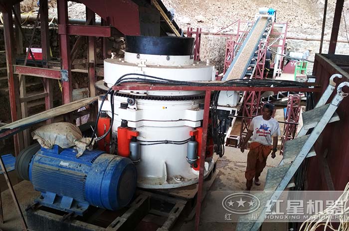 緬甸客戶的作業(yè)現(xiàn)場(chǎng)