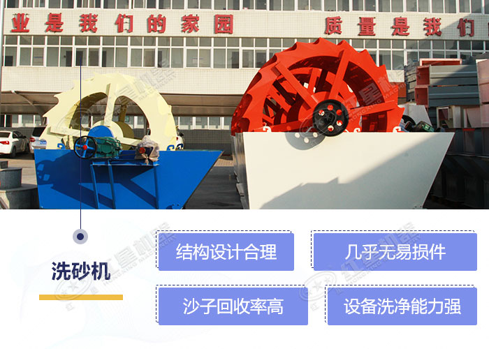 河沙洗砂機(jī)設(shè)備優(yōu)勢展示