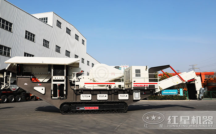 移動式破碎設備環(huán)保智能可靈活移動