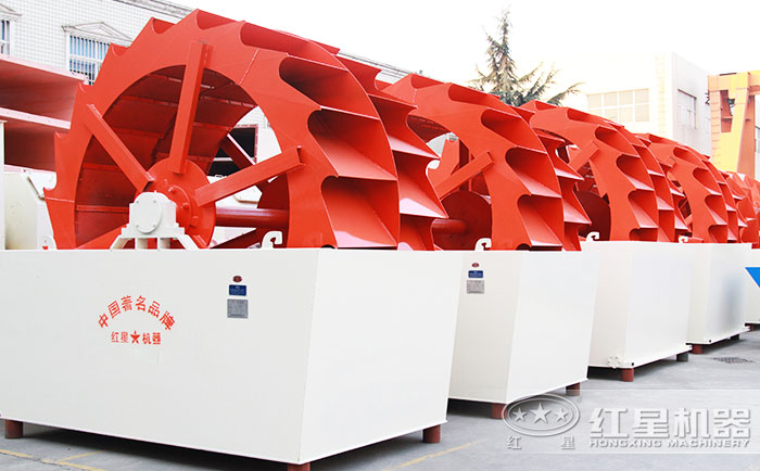 洗砂機(jī)廠區(qū)設(shè)備