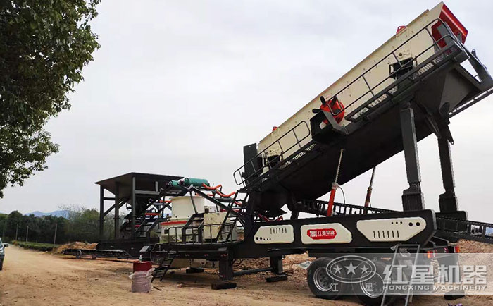 河卵石制砂一體機設(shè)備展示