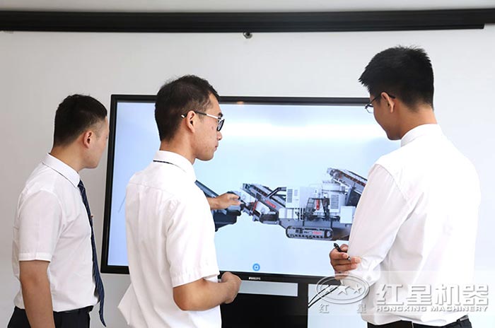 紅星專業(yè)人員為客戶制定移動(dòng)設(shè)備配置方案