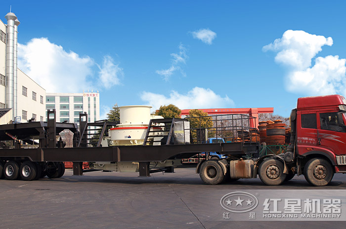 移動(dòng)制沙一體機(jī)發(fā)貨現(xiàn)場(chǎng)