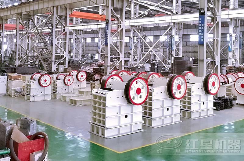 顎式破碎機生產(chǎn)車間 顎式破碎機生產(chǎn)車間