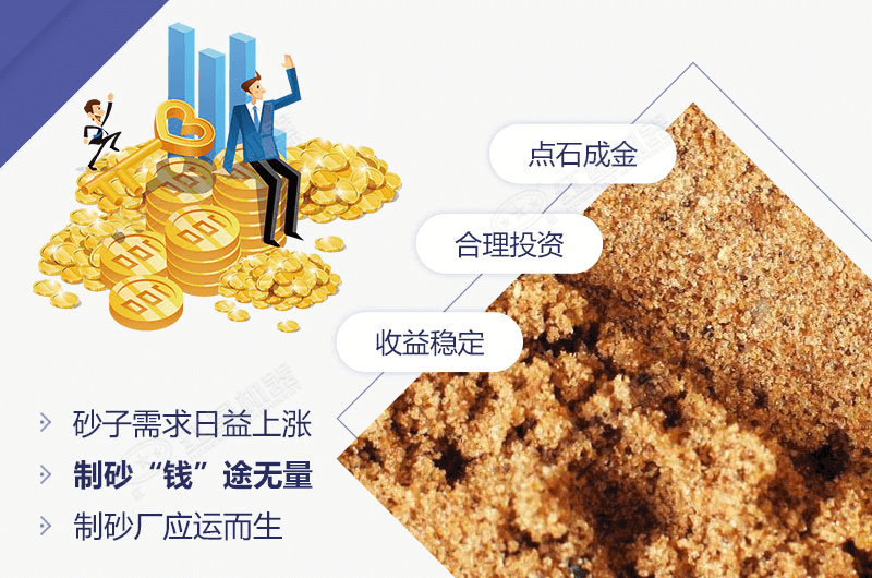 機(jī)制砂投資前景廣闊，利潤(rùn)高