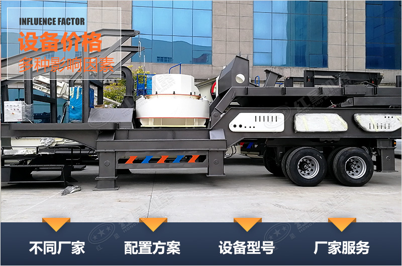一套輪胎式移動制砂站的價(jià)格跟配置有關(guān)